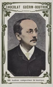 Audran, musikkomponist (farvet foto) af French School