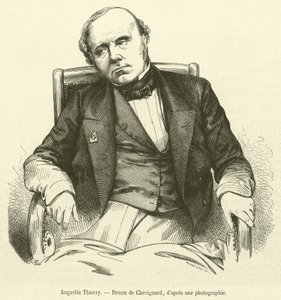 Augustin Thierry (gravering) af French School