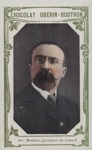 Barthou, præsident du Conseil (farvet foto) af French School