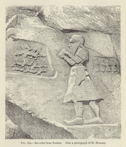 Bas-relief fra Susiana af French School