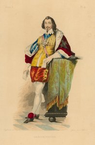 Bassompierre (farvet gravering) af French School