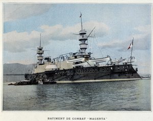 Battle Building "" Magenta"" - i "" Military Album - Marine: Life on board"" af French School