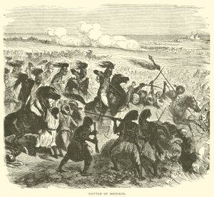 Slaget ved Aboukir (gravering) af French School