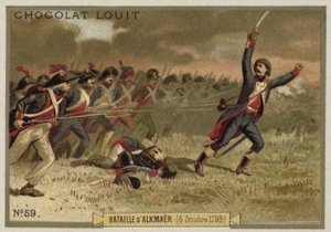 Slaget ved Alkmaar, franske revolutionskrige, 6. oktober 1799 af French School