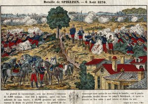 Slaget ved Spicheren den 6. august af French School