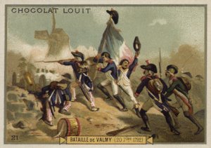 Slaget ved Valmy, Frankrig, 20. september 1792 af French School