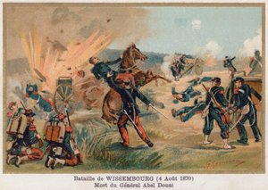 Slaget ved Wissembourg, General Douays død af French School