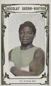 Battling Siki (farvet foto) af French School