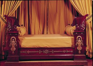 Seng, First Empire-stil (træ og ormolu)