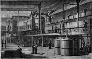 Roesukkerfabrik af French School