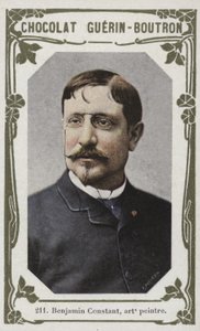 Benjamin Constant, maler (farvet foto) af French School