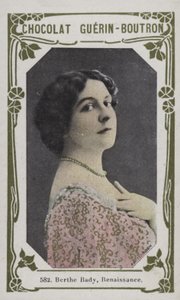 Berthe Bady, renæssance (farvet foto) af French School