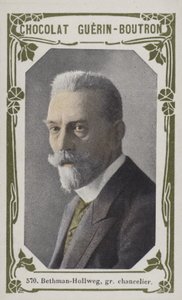 Bethmann-Hollweg, storkansler (farvet foto) af French School