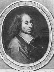 Blaise Pascal (1623-62) af French School