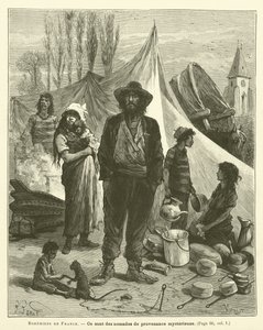 Bohemians of France (gravering) af French School