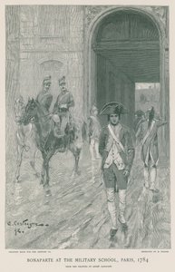 Bonaparte på Militærskolen af French School