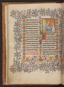 Timebog, Tilføj MS 32454 f.10v, Frankrig af French School