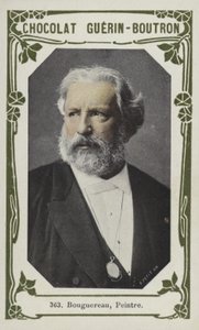 Bouguereau, maler (farvet foto) af French School
