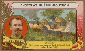 Bretonnet, fransk soldat og opdagelsesrejsende fra det 19. århundrede af French School