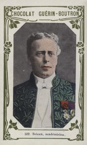 Brieux, academicien (farvet foto) af French School
