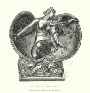 Bronze, der forestiller Venus