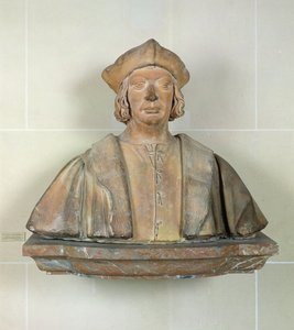 Buste af kansler Antoine Duprat (1463-1535) (terracotta)