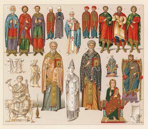 Byzantinsk kostume af French School