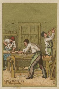 Snedker (Se Marguerite) af French School