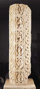 Calendrier de Saison, søjle, der viser stjernetegnene fra Jomfruen til Stenbukken (se også 86211) af French School