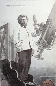 Camille Flammarion (1842-1925) fra La Revue Illustre, udgivet januar 1891 af French School