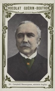 Campbell Bannerman, britisk minister (farvefoto)