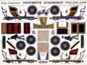 Bilvogn: Petites Constructions. 19. århundrede. af French School