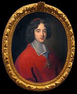 Kardinal de Bouillon, abbede af Tournus fra 1660 til 1715, initiativtager til opførelsen af hotel dieu. Anonymt maleri, fransk kunst 1600-tallet. Hotel Dieu, Musée Greuze, Tournus. af French School