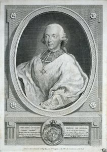 Kardinal af Rohan (1734-1803) af French School