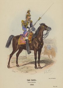 Cent-Gardes, Escort outfit af French School