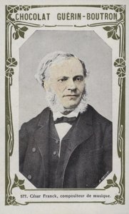 Cesar Franck, musikkomponist (farvet foto) af French School