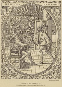 Stol for kong Charles IX af Frankrig, 1500-tallet af French School