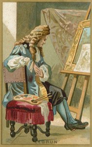 Charles Le Brun, fransk kunstner af French School