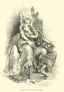 Karl VI og Odette af French School