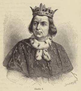 Charles V (gravering) af French School