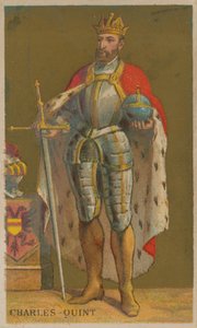 Charles V, hellig romersk kejser (1500-1558) af French School