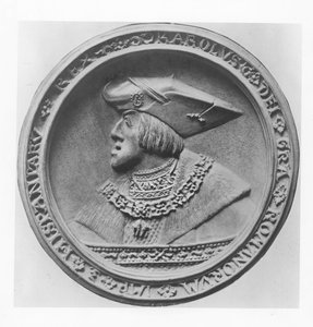 Charles V, hellig romersk kejser (træ) af French School