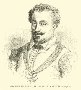 Karl af Lorraine, hertug af Mayenne af French School