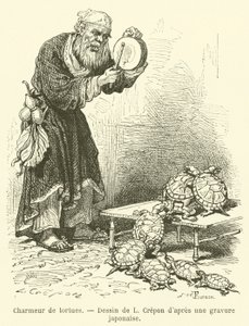 Turtle Charmer (gravering) af French School