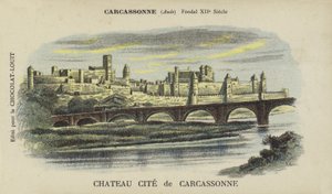 Chateau Cite de Carcassonne, Carcassonne, Aude af French School