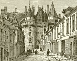 Chateau Langeais af French School