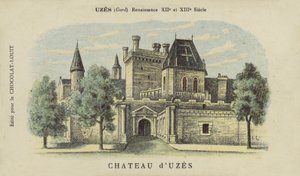 Chateau dUzes, Uzes, Gard af French School