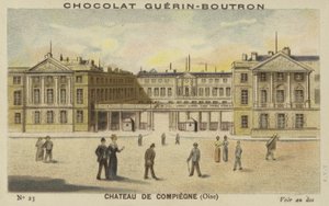 Slottet Compiegne, Oise af French School
