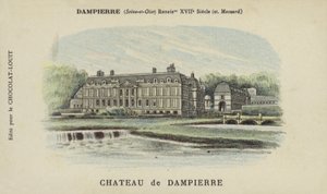 Chateau de Dampierre, Dampierre, Seine-et-Oise af French School
