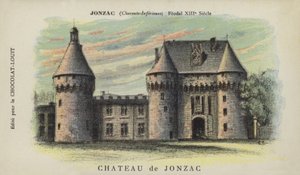 Chateau de Jonzac, Jonzac, Charente-Inferior af French School